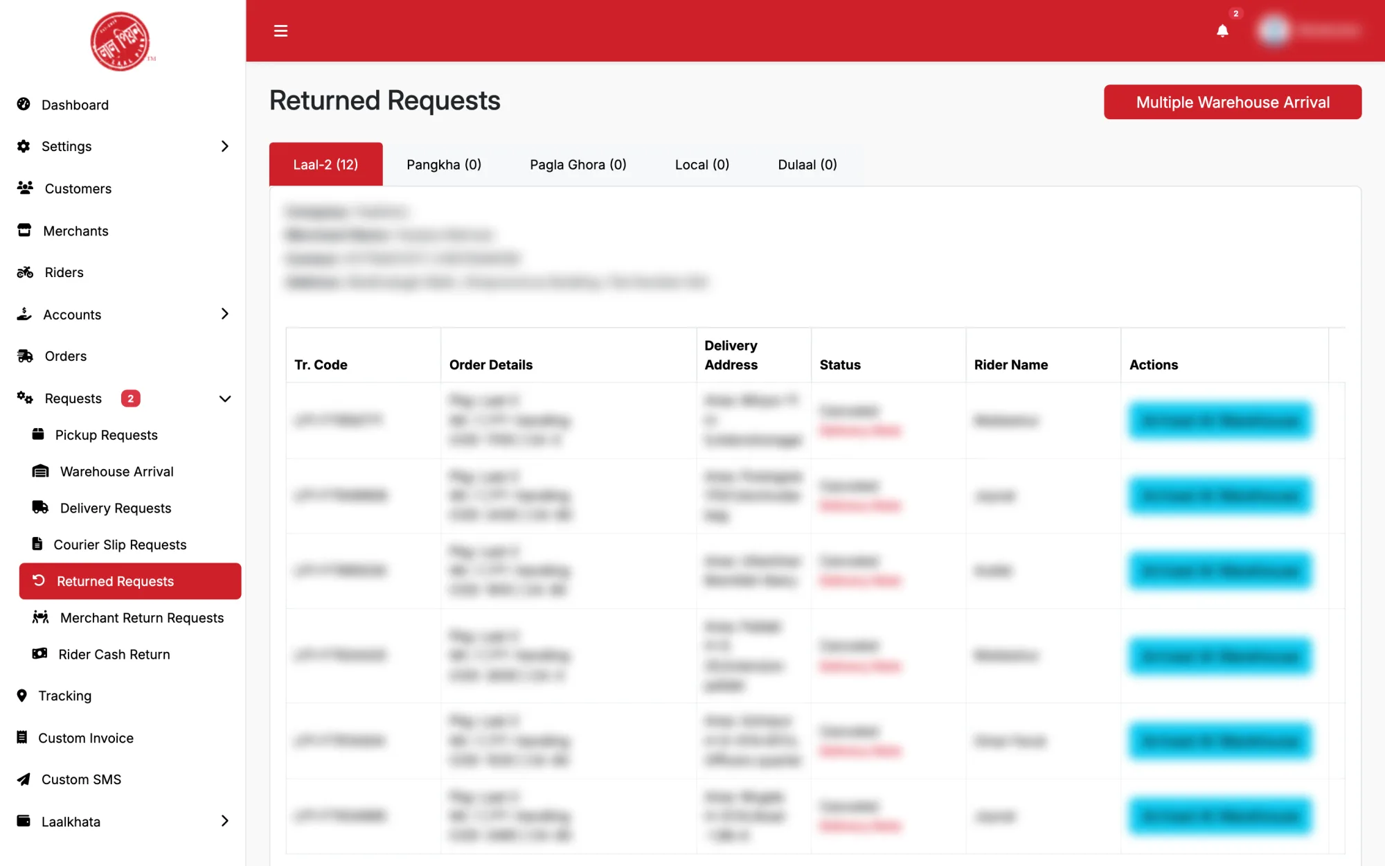 Courier Service Management System, image 13
