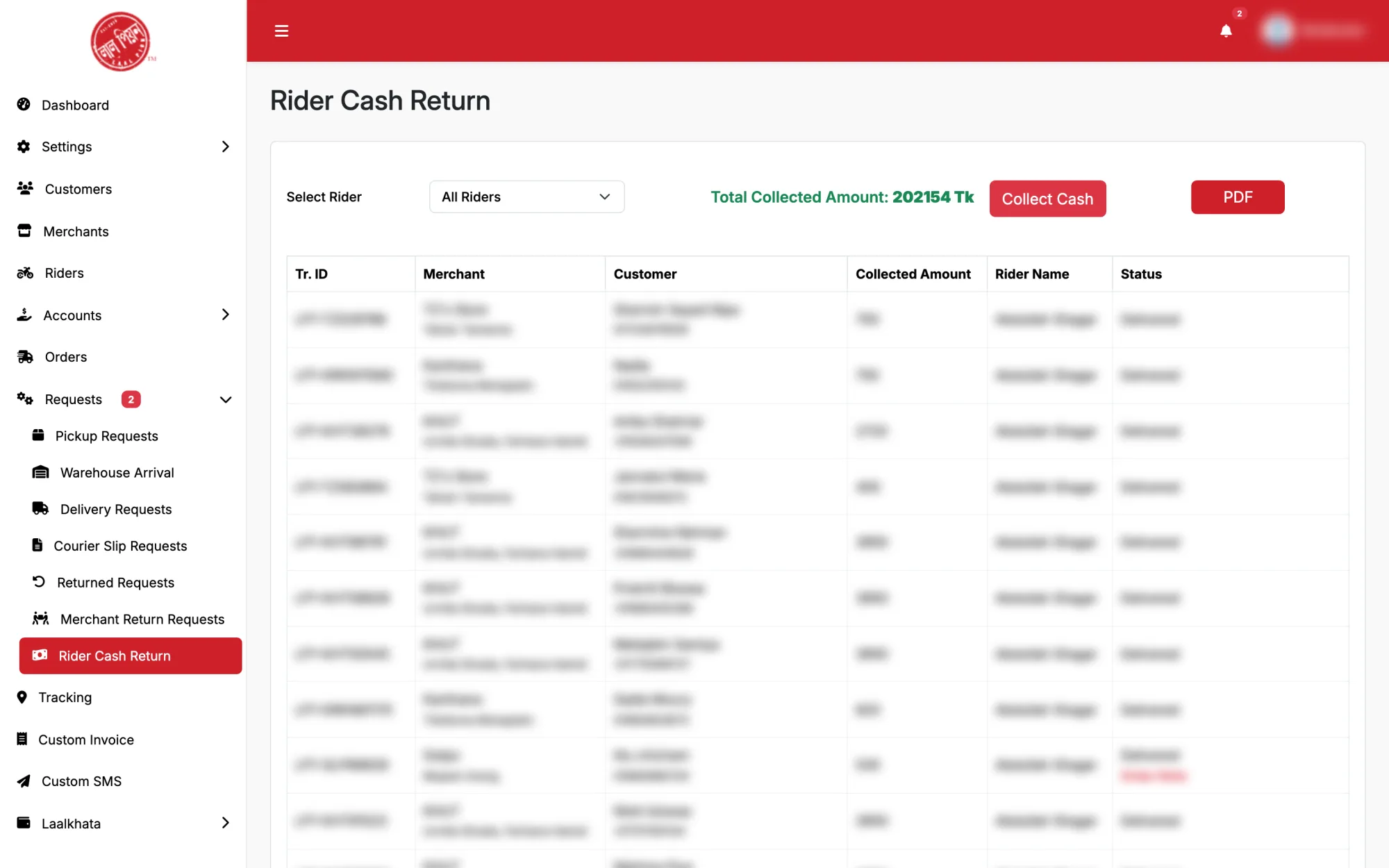 Courier Service Management System, image 14